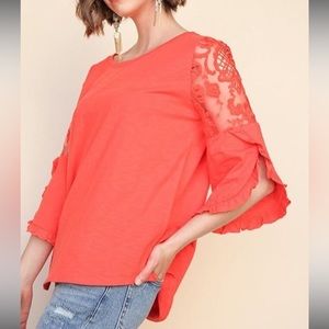 Orange Boutique Top